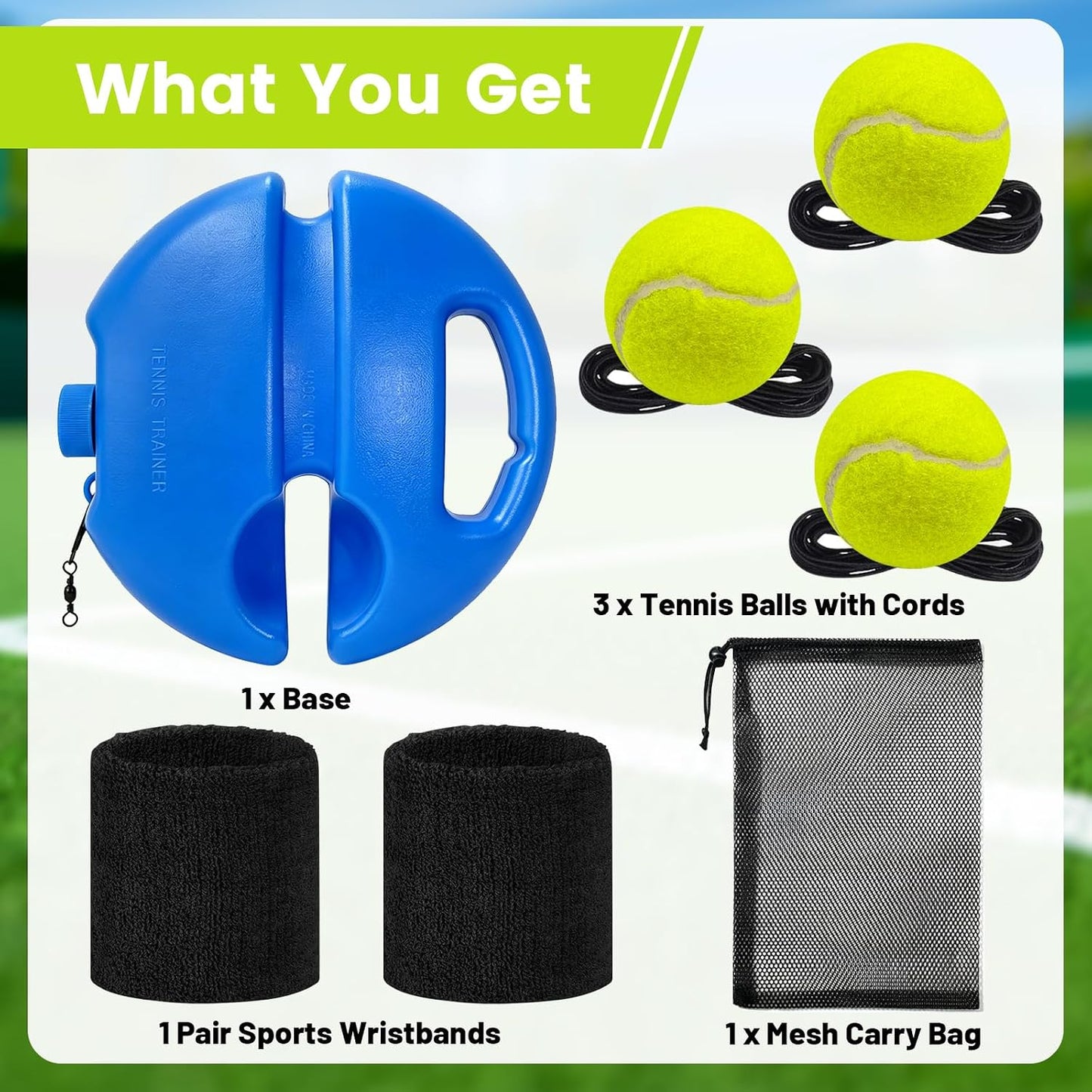Tennis Trainer Rebound Ball Set