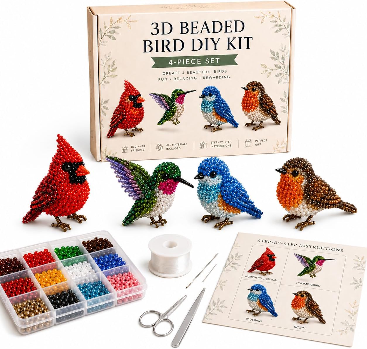 3D Beaded Animal Kit