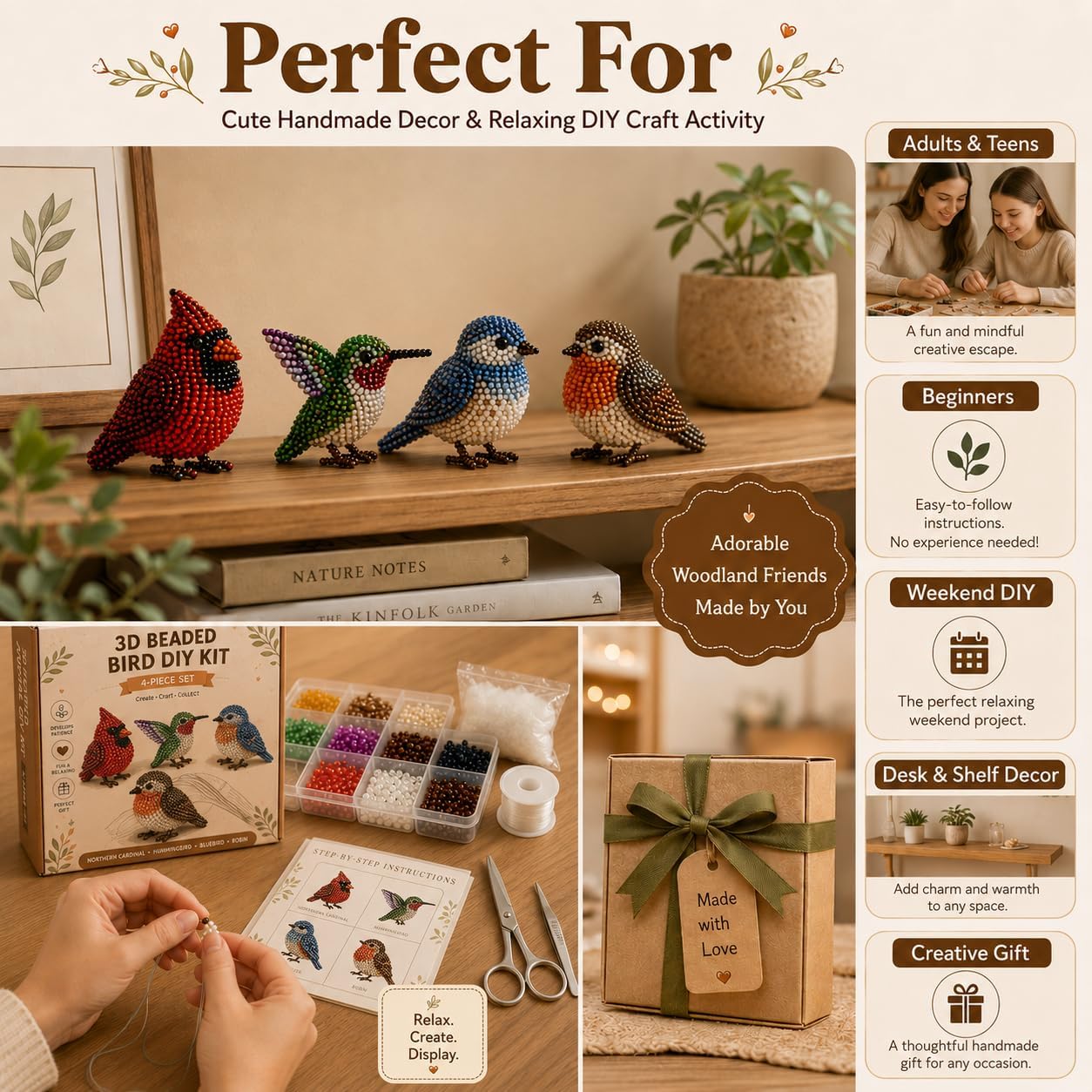 3D Beaded Animal Kit
