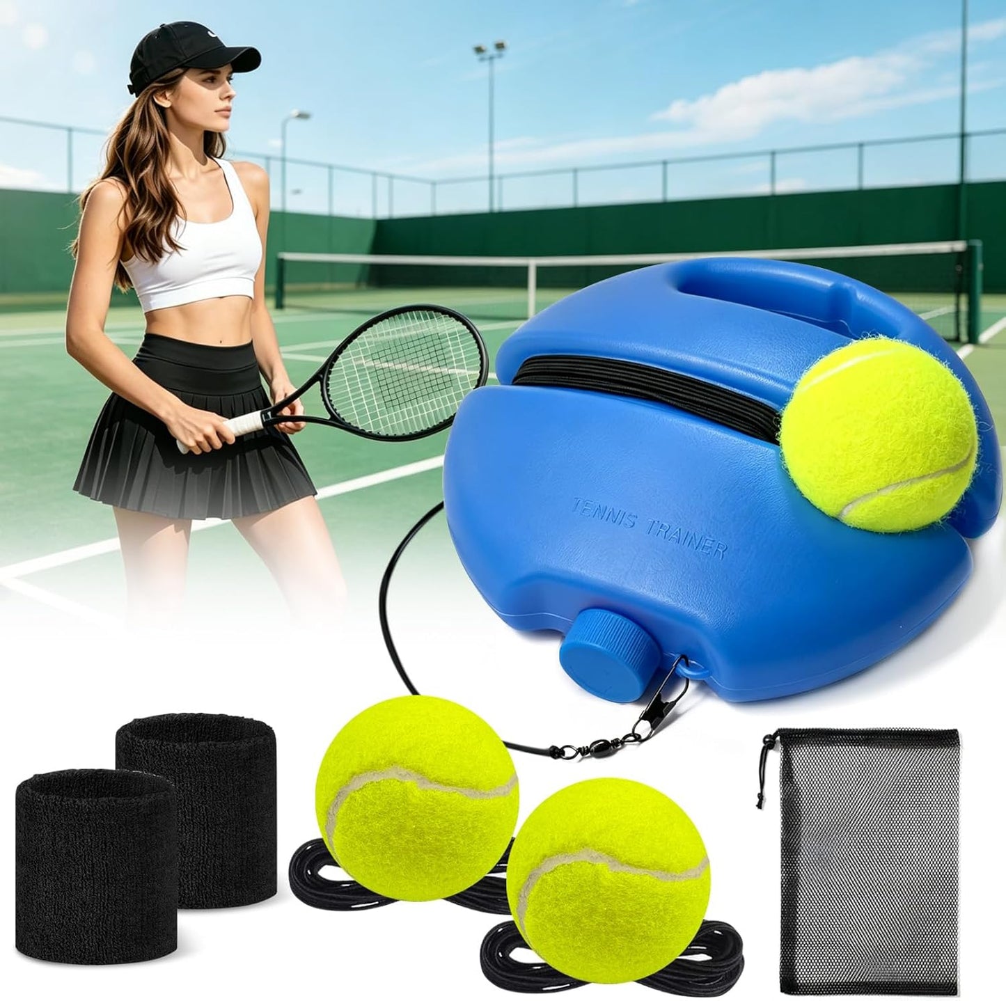 Tennis Trainer Rebound Ball Set