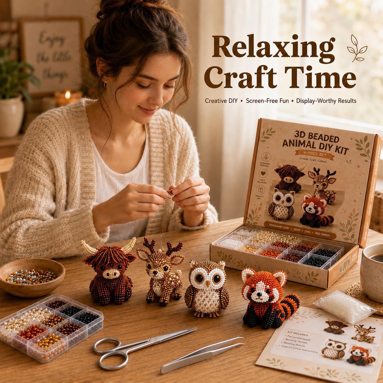 3D Beaded Animal Kit