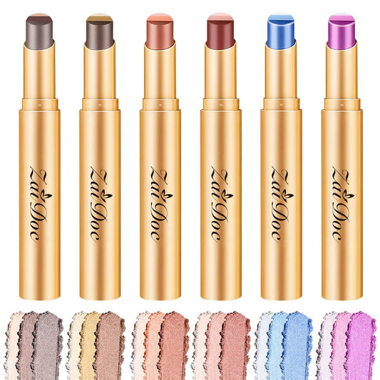 3 Color Eyeshadow Stick in Set of 6